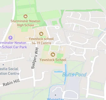 map for Yewstock School