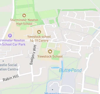 map for Yewstock School