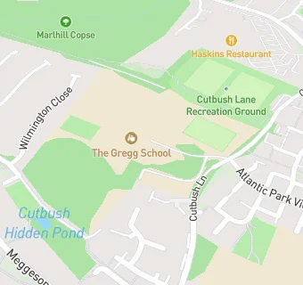 map for The Gregg School