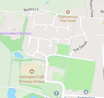 map for Ashington CofE Primary School