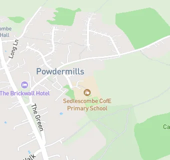 map for Sedlescombe CofE Primary School