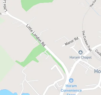 map for Horam Service Station