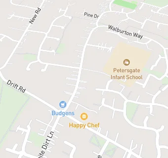 map for Clanfield Community Pre-School