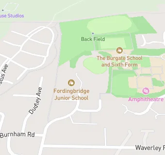 map for Fordingbridge Infant School