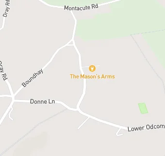 map for R&R @ Masons Arms Ltd