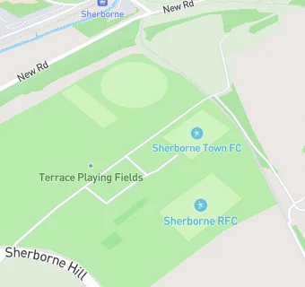 map for SHERBORNE TOWN FOOTBALL CLUB