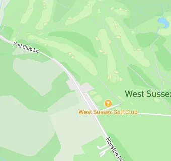 map for West Sussex Golf Club