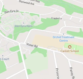 map for Cantell School