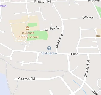 map for Preston Grove Medical Centre - Yeovil