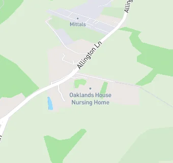 map for Oaklands House Nursing Home