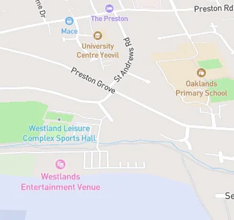 map for Yeovil Community Sports & Recreation Organisation