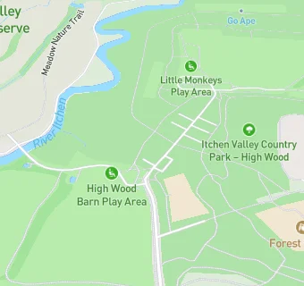 map for EBC @ ITCHEN VALLEY COUNTRY PARK