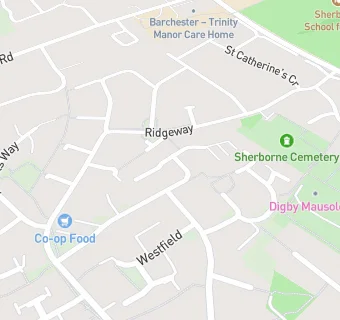 map for SHERBORNE WEST END PRE-SCHOOL