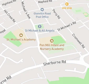 map for Pen Mill Infants' School