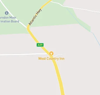 map for West Country Inn