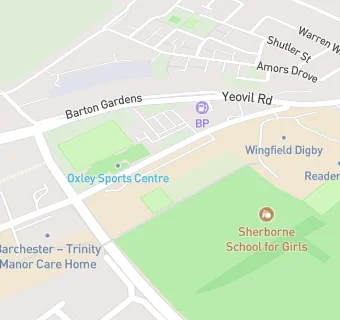 map for SHERBORNE SCHOOL FOR GIRLS