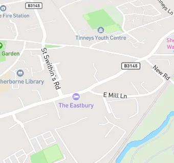 map for EASTBURY HOUSE (SHERBORNE) LTD