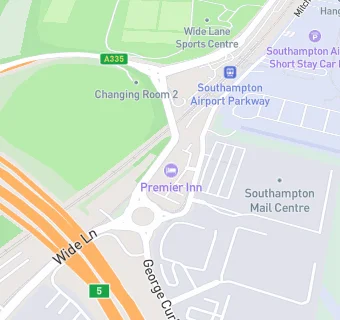 map for Premier Inn