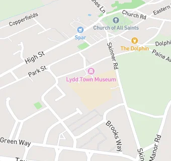 map for Lydd Primary School