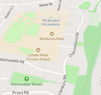 map for London Meed Community Primary School