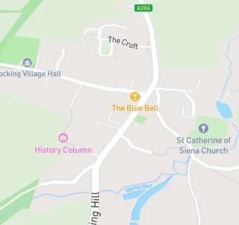 map for The Blue Bell Community Hub