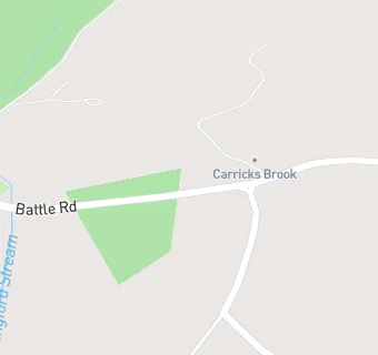 map for Carricks Brook