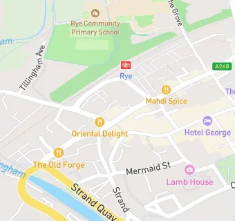 map for The Old Shed Off Licence