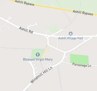 map for Ashill Community Primary School