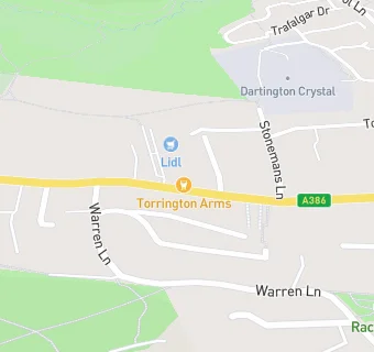 map for Torrington Arms