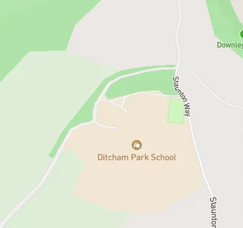 map for Ditcham Park School Canteen