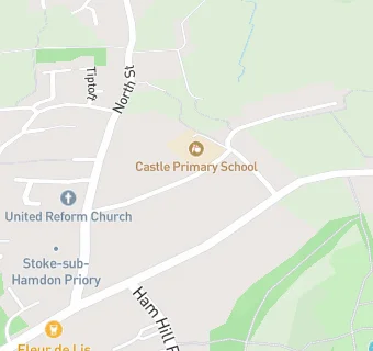 map for Castle Primary School Breakfast Club