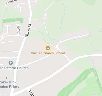 map for Castle Primary School