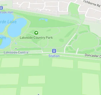 map for Lakeside Railway