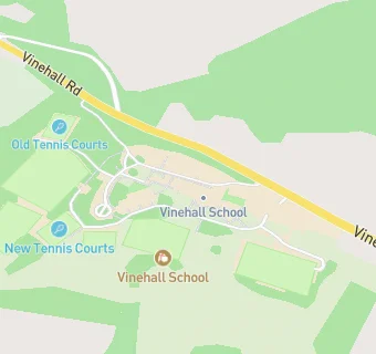 map for Vinehall School Limted