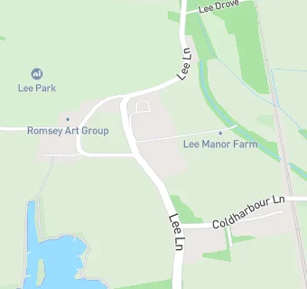 map for New Forest Care Lee Manor