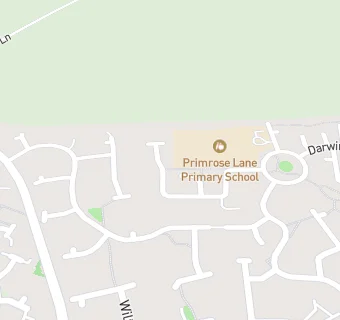 map for Primrose Lane Primary School