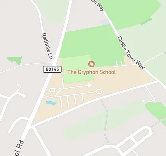 map for The Gryphon School