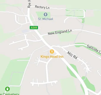 map for The Kings Head