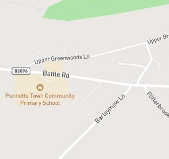 map for Punnetts Town Medical Centre