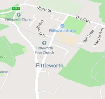 map for Chartwells At Fittleworth C Of E Village School