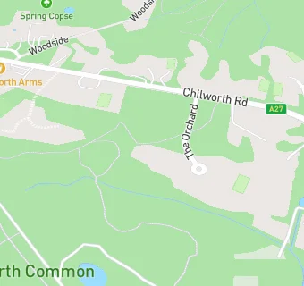 map for The Chilworth Arms