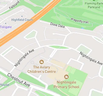 map for HC3S @ NIGHTINGALE PRIMARY SCHOOL