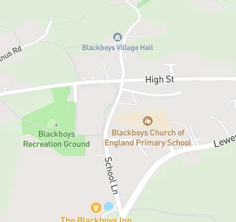 map for Blackboys Breakfast Club