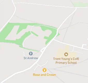 map for Rose and Crown