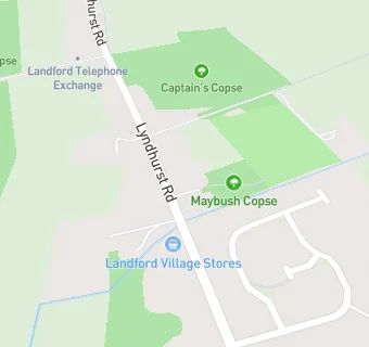 map for Landford Stores