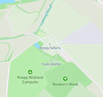 map for Knepp Wildland Safaris Shop