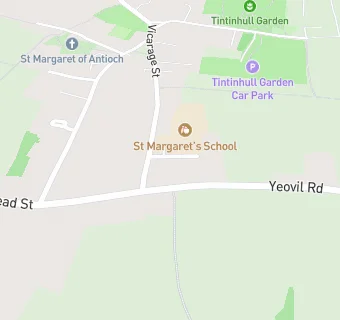 map for St Margarets Church of England Primary School