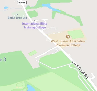 map for West Sussex Alternative Provision College