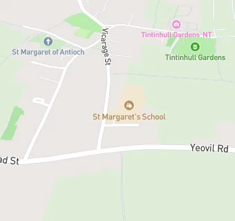 map for St Margaret's School, Tintinhull