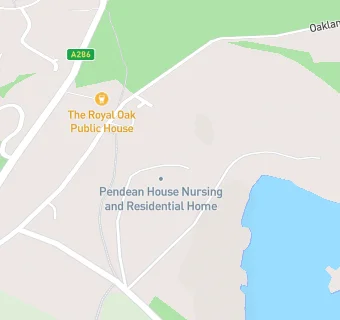 map for Pendean House Nursing and Residential Home